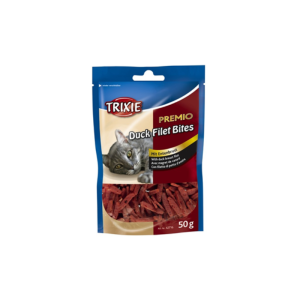 Snacks para gatos Trixie Cat Snack Premio Duck Filet Bites 50 g