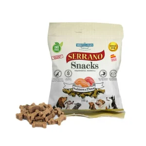 Snacks Serrano p/ cão Salmão & Atum 100 gr