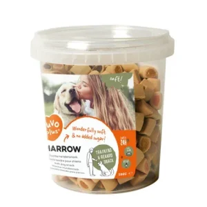 Snacks Soft Marrow em forma de tubos – Duvo Plus – Quantidade: 500 g