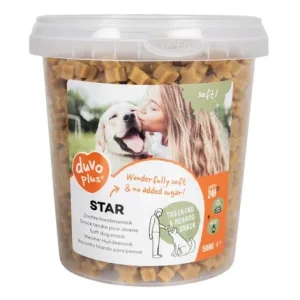 Snacks Soft Star em forma de estrelas – Duvo Plus – Quantidade: 500 g