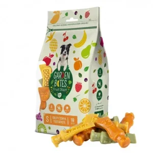 Snacks vegetarianos Fruity Tonya Toothpaste para cão – Garden Bites – Tamanho: S