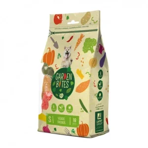 Snacks vegetarianos Veggie Friends para cão – Garden Bites – Tamanho: S