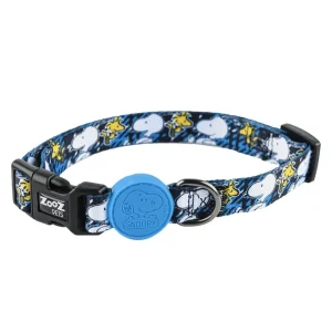 SNOOPY – COLEIRA (AZUL/XADREZ)