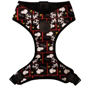 SNOOPY – COLETE PEITORAL “MESH” (PRETO/FRAMES)