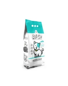 SoftCat Areia de Bentonite Branca Sabão de Marseille