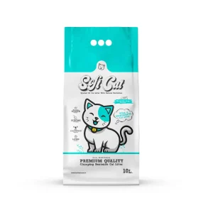 SoftCat Areia de Bentonite Branca Sabão de Marseille