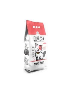 SoftCat Areia de Bentonite Branca Sem Fragância