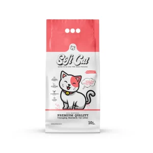 SoftCat Areia de Bentonite Branca Sem Fragância