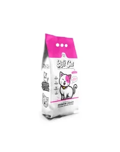 SoftCat Areia de Bentonite Branca Talco