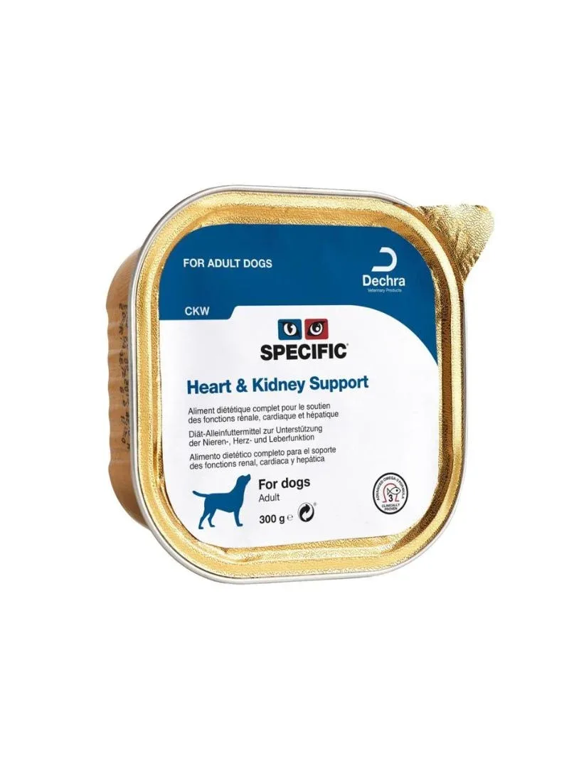 Specific CKW Heart & Kidney Support – Alimento húmido para cães com doença renal ou cardíaca 300 g