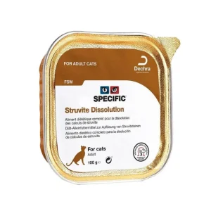 Specific FSW Struvite Dissolution – Alimento húmido para gatos com cálculos de estruvita