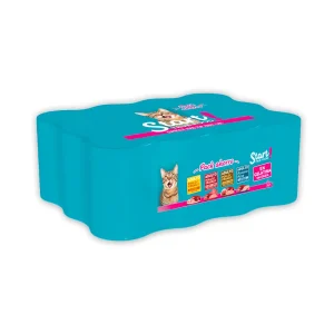 Start Multipack Alimento húmido de carne e peixe em saquetas para gatos Pack Poupança!