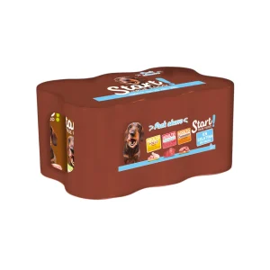 Start Multipack Alimento húmido de frango, vitela e cordeiro em geleia para cães Pack Poupança!