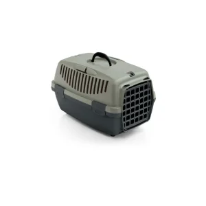 Stefanplast Gulliver 1 Green Line Transportadora para Gatos e Cães Pequenos