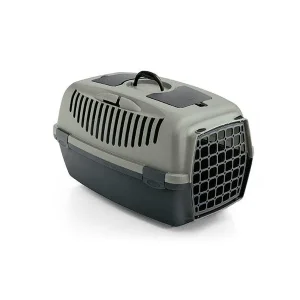 Stefanplast Gulliver 2 Green Line Transportadora para Gatos e Cães Pequenos
