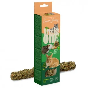 Stick de vegetais sem cereais Green Valley para roedores – Little One – Quantidade: 160 g