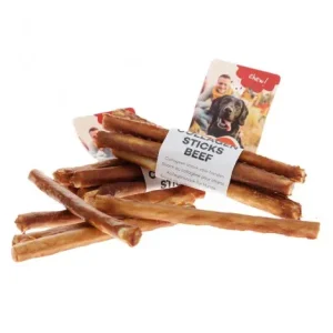 Sticks de colagénio com vaca para cão – Duvo Plus – Quantidade: 5 unidades