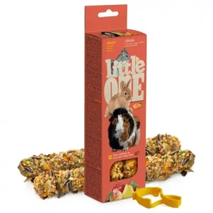 Sticks de fruta para roedores – Little One