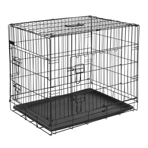 STRONG JAULA TRANSPORTADORA BB1 PRETA C/BASE 63X44X50.5CM - Image 2