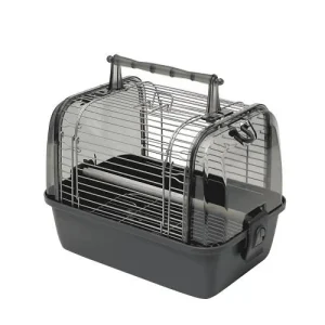 STRONG TRANSPORTADORA PARA AVES CINZA