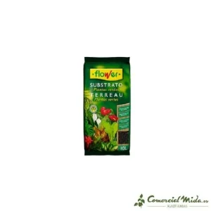 Substrato FLOR para Plantas Verdes 10L