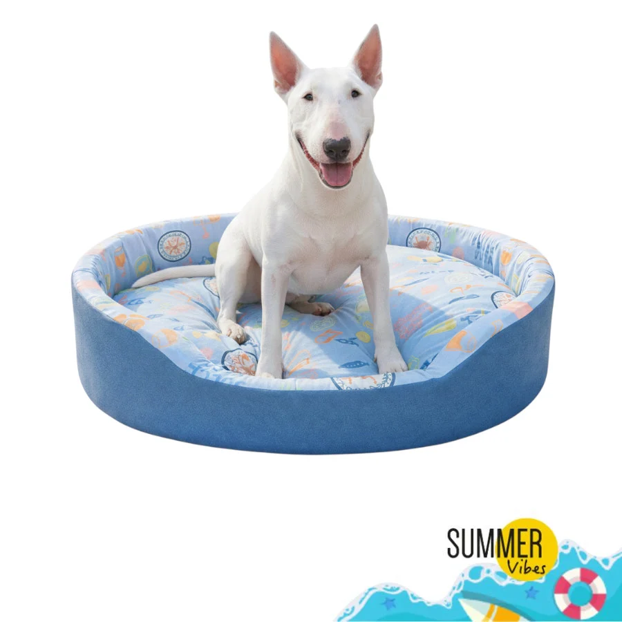 Summer Vibes Cool Bed Club Cama Refrescante para cães