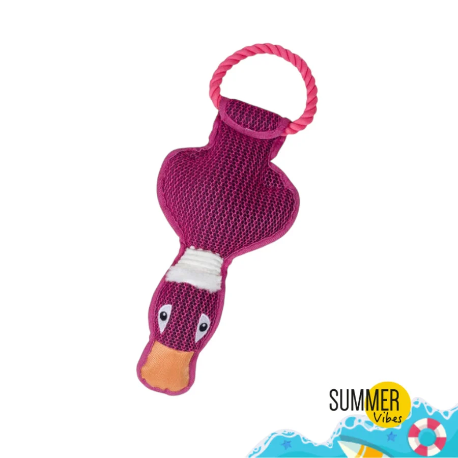 Summer Vibes Corda Duck Mordedor com Corda para cães - Image 2