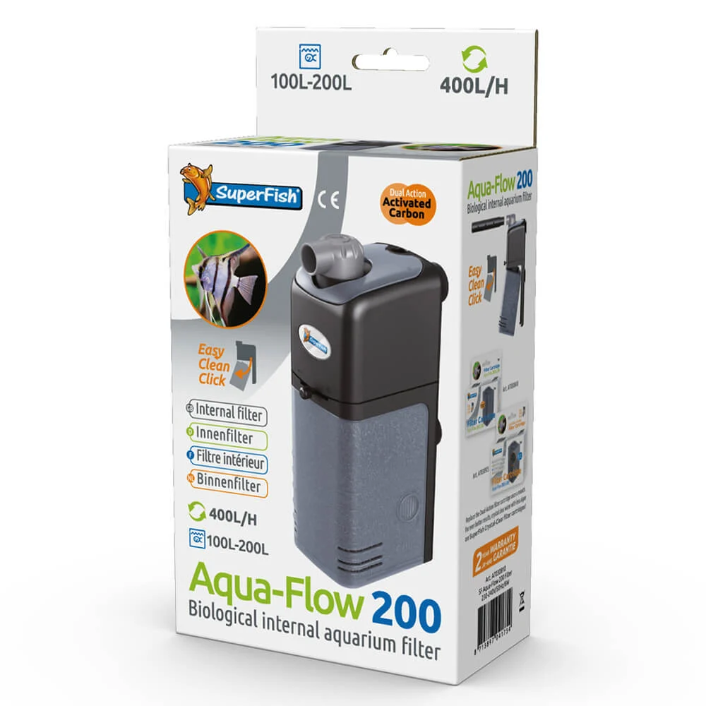 SUPERFISH – FILTRO INTERIOR “AQUA-FLOW” 200 (500 L/H) - Image 2