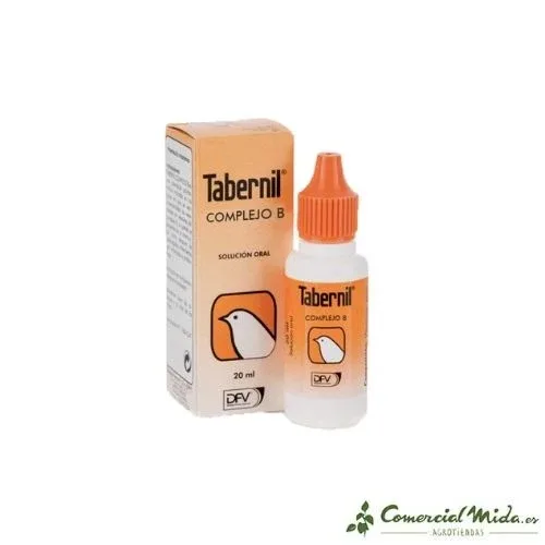Suplemento Alimentar DFV Tabernil Complexo B 20 ml para Aves