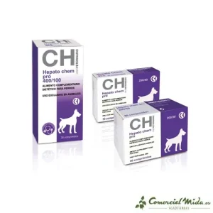 Suplemento de fígado HEPATO CHEM PRO para cães