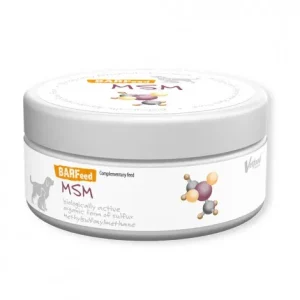 Suplemento de MSM para cães e gatos – VetFood BARFeed – Quantidade: 150 g