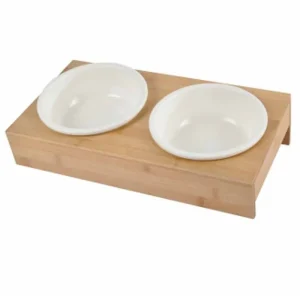 Suporte Bamboo c/ Comedouro