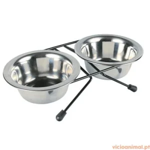 Suporte Duplo c/ Taças em Inox