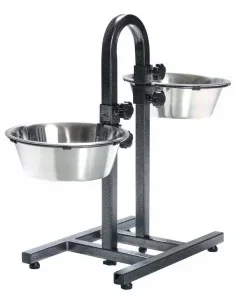 Suporte Duplo para Comedouro de Cão