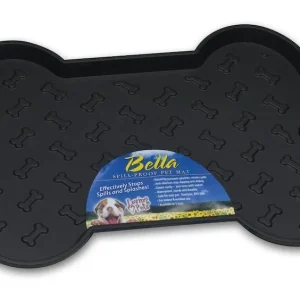 Tabuleiro Plástico Bella Em Forma De Osso Para Cão