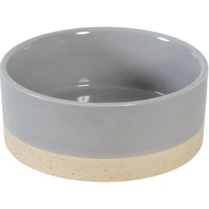 Taça Cerâmica Cinza 750ml para Cães