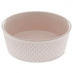 Taça cerâmica Galatea para cães – Ferribiella – Tamanho: Extra small | Cor do Produto: Rosa claro