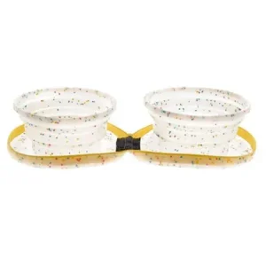Taça de viagem Compact Confetti em silicone – Ferribiella