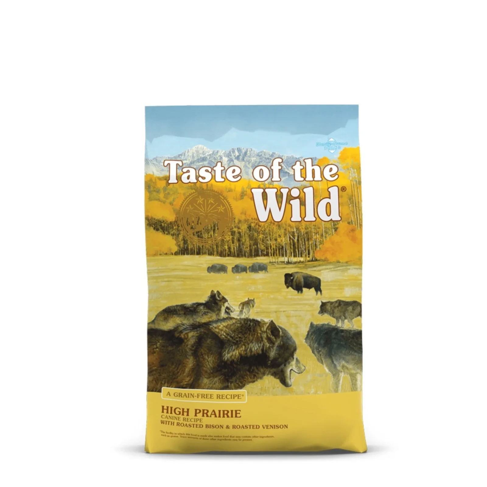Taste of the Wild C茫o High Prairie - Ra莽茫o para c茫o adulto - B煤falo e veado assados 12.2kg