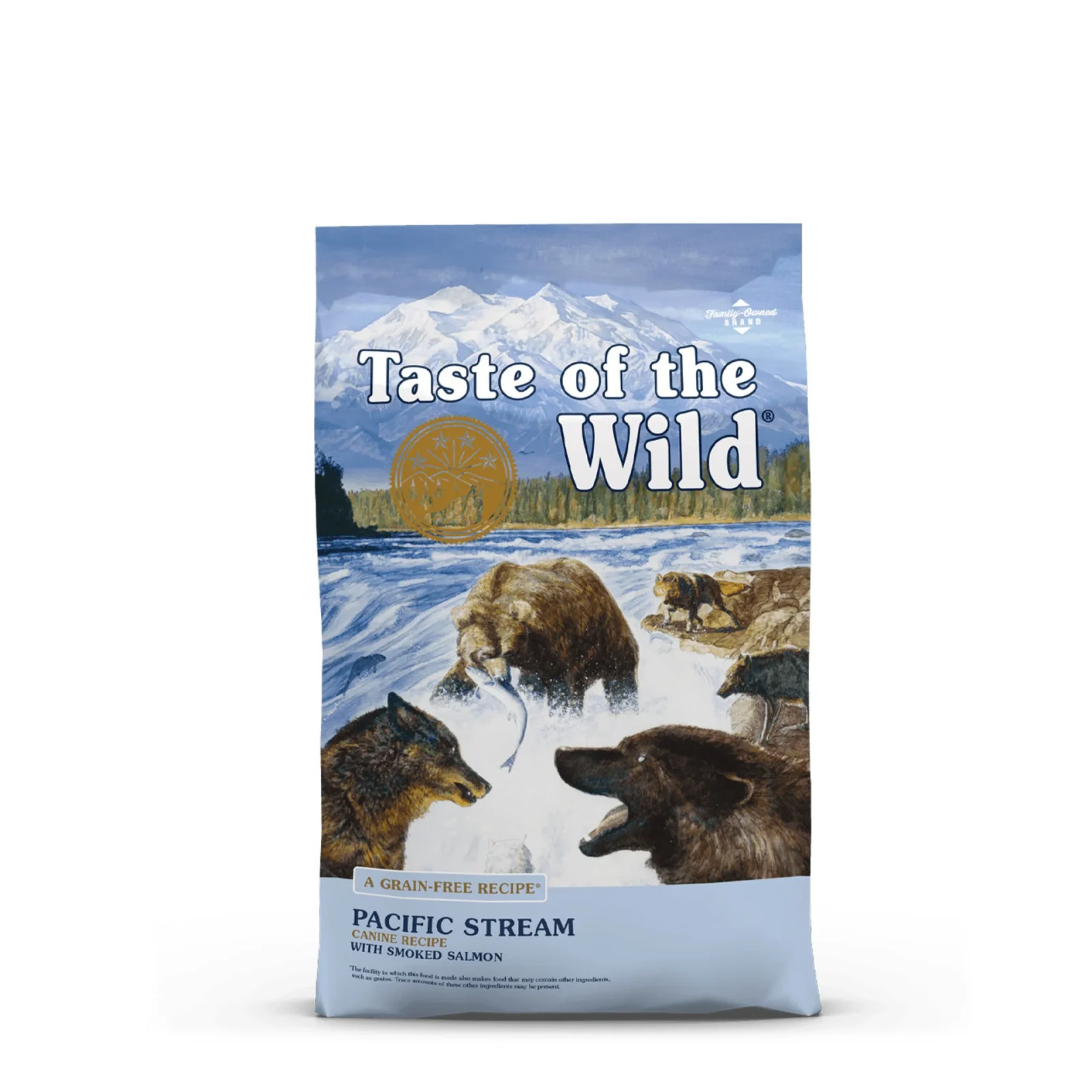 Taste of the Wild C茫o Pacific Stream - Ra莽茫o para c茫o adulto Salm茫o 12.2kg