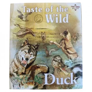 Taste of the Wild Húmido Cão – Pato – Quantidade: 390 g