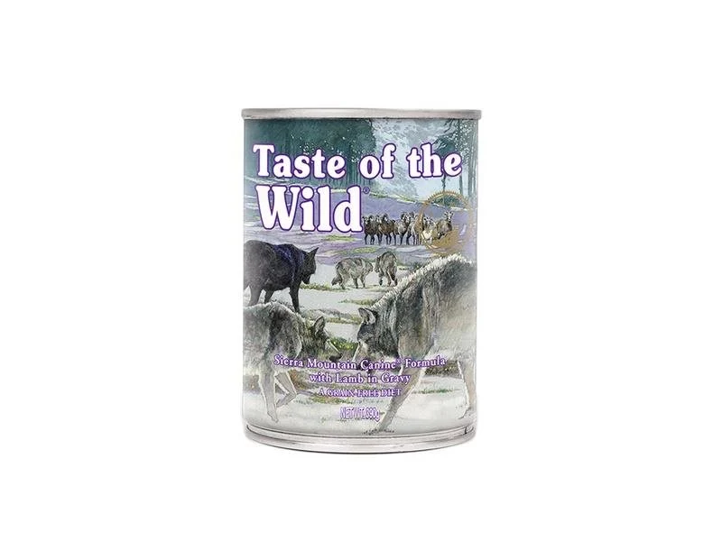 Taste of the Wild Sierra Mountain – ração húmida de Cão