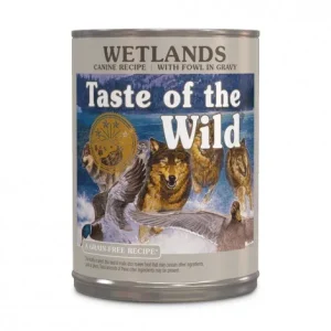 Taste of the Wild Wetlands – Alimento em molho para cão – Aves – Quantidade: 390 g