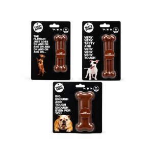 TastyBone Super Tough Bone Nylon sabor Chocolate – Osso para roer para cães