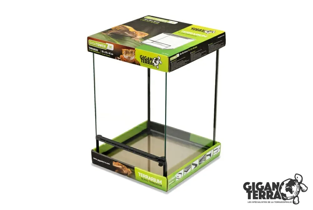 Terrário GIGANTERRA TOWER M 30x30x45