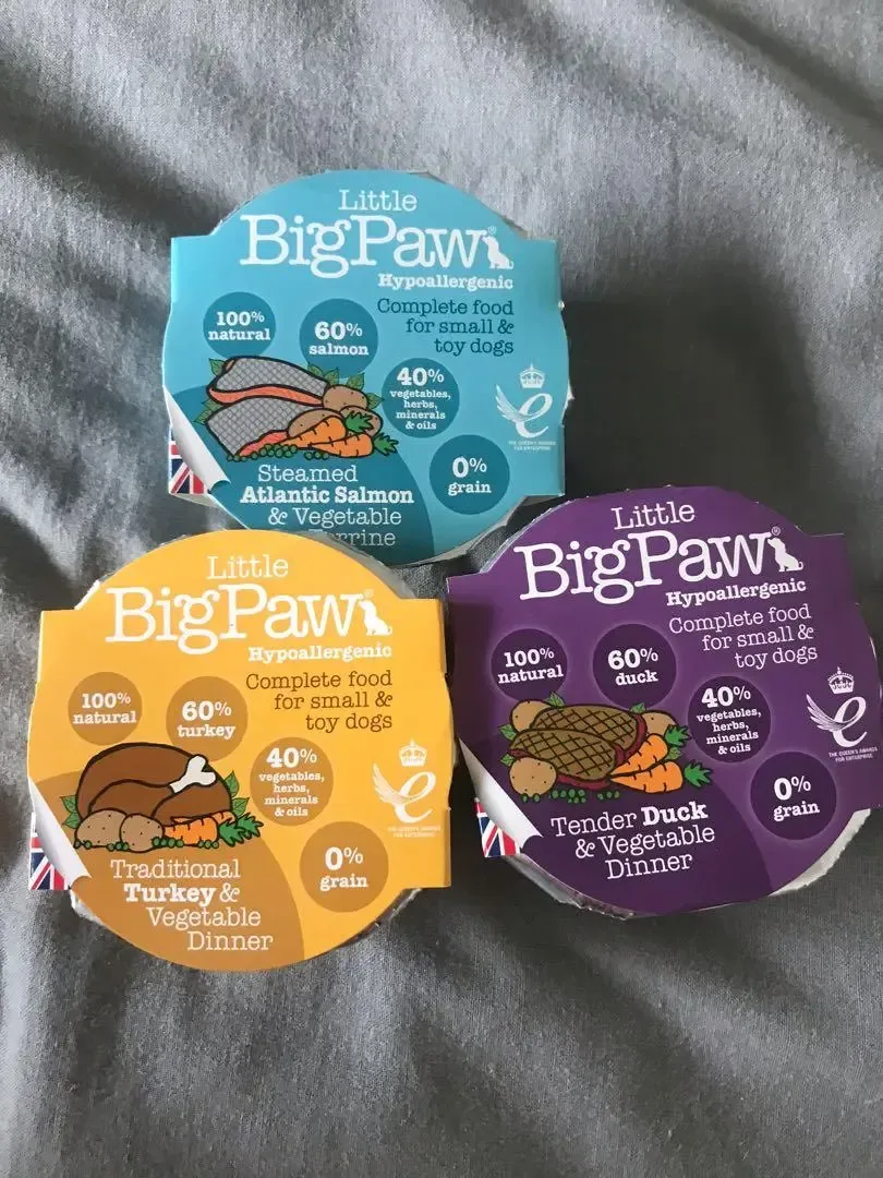 Terrine Cão Little Big Paw 85gr