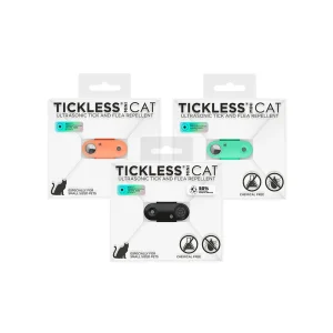 Tickless Mini Cat – Repelente ultrassónico recarregável de pulgas e carraças para gatos