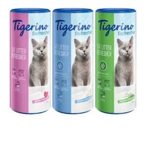 Tigerino desodorizante / Refresher para areia - Pack de experimentação