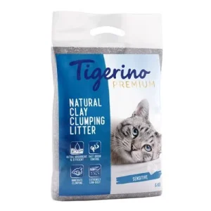 Tigerino Premium Sensitive areia sem aroma