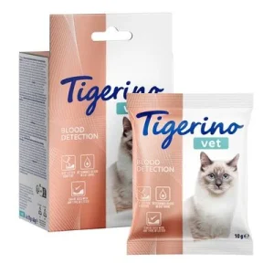 Tigerino VET - Indicador de sangue na urina Aditivo para areia de gatos